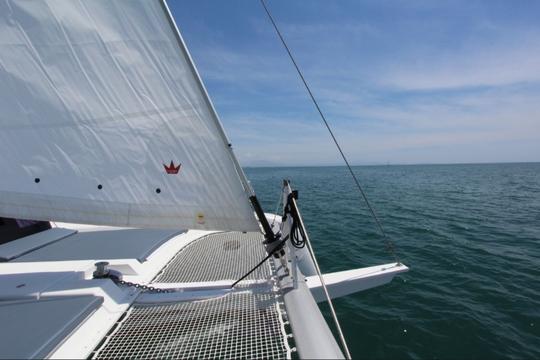 Aluguel de catamarã de cruzeiro Lublu Dufour 48 em Salerno, Campania