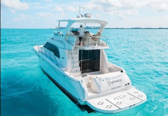 PROFITEZ DE CANCÚN À SEA RAY 52 PIEDS POUR 12 PERSONNES ! ! ! 