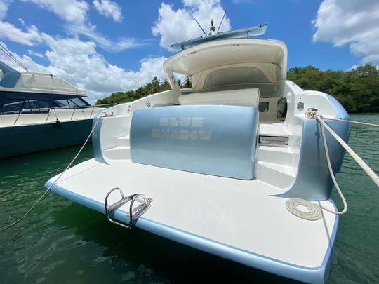 🏆 Viagem privada à Ilha Saona e à piscina natural neste iate de luxo de 50 pés