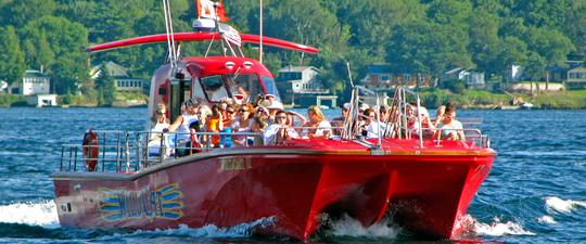 WildCat - Catamaran à grande vitesse de 50 passagers (Brockville/Mille-Îles)