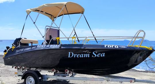 16ft Gogo Powerboat for rent In Santorini