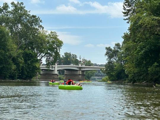 Empruntez le pont en Y de Zanesville et ses rivières pittoresques