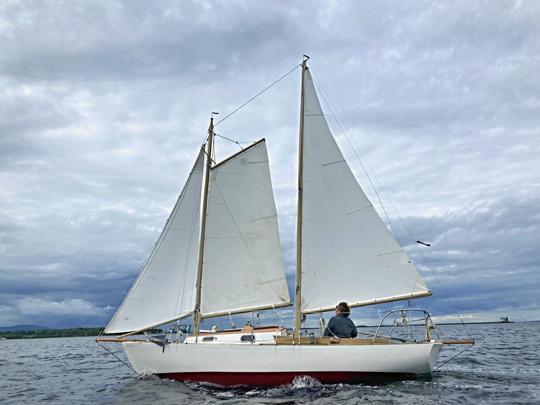 ★ Midcoast Maine à bord du Schooner Yacht Meteor ★