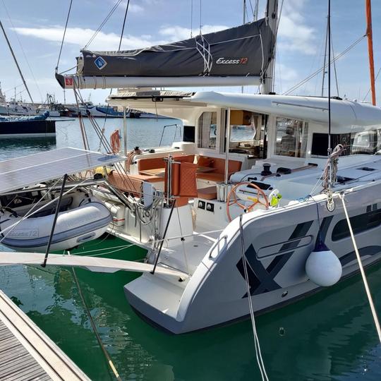 Excess 12 Catamaran (2020) Charter in Athens / Saronic / Cyclades