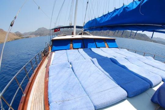 Turkey Boat Charter 6 Cabins 12 Persons Blue Cruise Tour