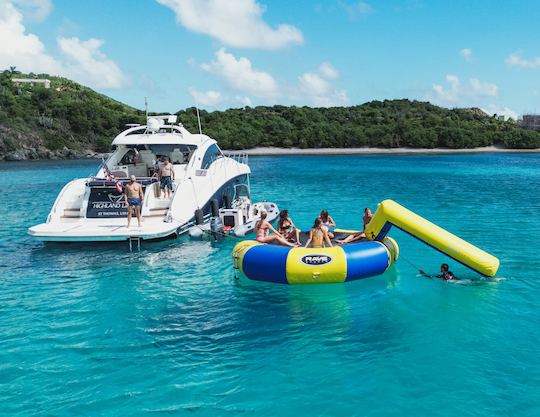 Iate a motor SeaRay Sundancer de 60 pés - Highland Lass - St Thomas, Ilhas Virgens dos EUA