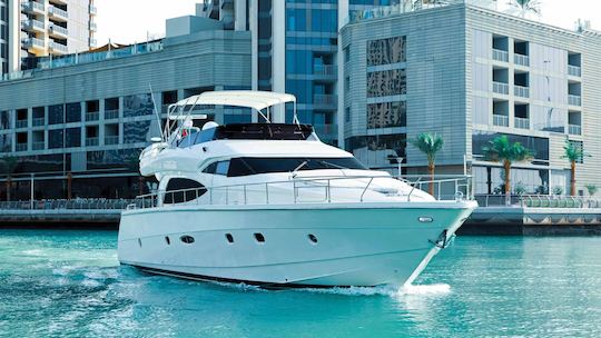 66ft Luxury Yacht: Exclusive Charter for Up to 25 Guests in Dubai