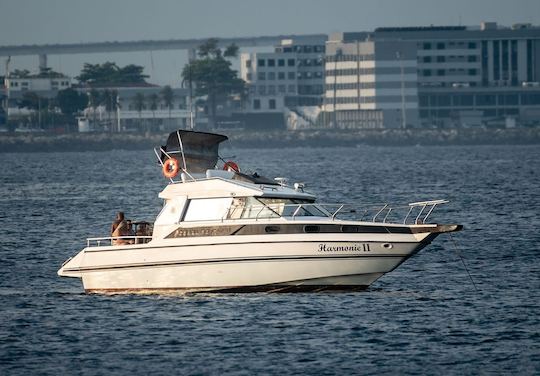 Alquiler del yate a motor Brisa Carioca Cobra Capri de 36 pies en Río de Janeiro, Brasil