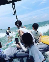 Wakesurfing at Lake Biwa!! Just 25 mins from Kyoto!