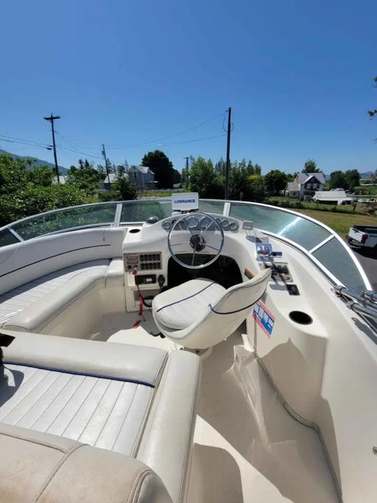 Pend Oreille River and Lake Pend Oreille power yacht to Sandpoint