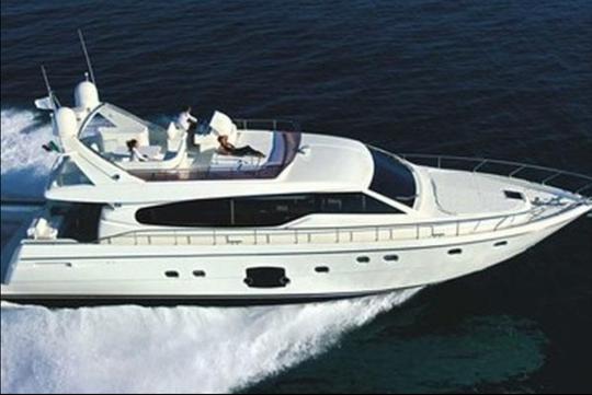 Ferretti Yachts 630 "Tiniti II", ACI marina Split, Croatia