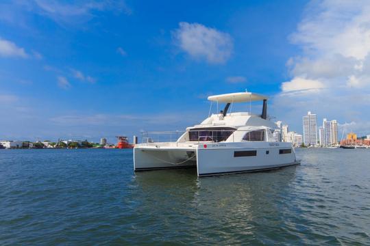 Wonderful Powercat Leopard 43 feet with yacht engines