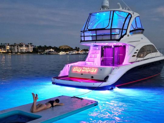 Luxury 60’ Yacht available in Downtown Miami