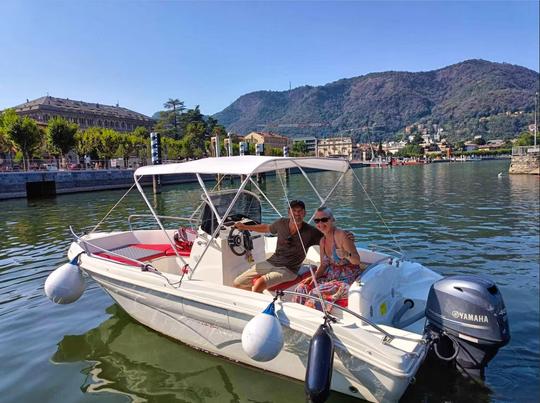 Open 17 Louez un bateau pour QUATRE HEURES (4H) Visite du lac de Côme ~ !