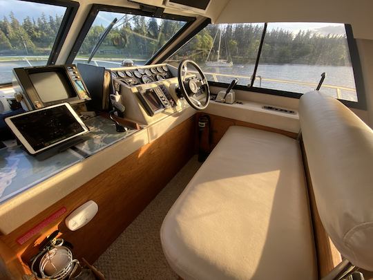 Vintage Viking Princess 385 Yacht for Charter