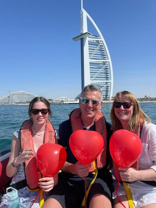 The Black Boats luxury speedboats tours in Dubai Marina!