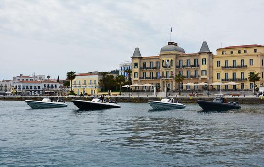 Viagem diária de Spetses /Porto Cheli às Ilhas Dokos e Hydra com Lobster38