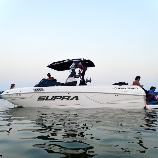 2020 Supra 550SE 25ft Bowrider | Wakesurf, tubing, and cruising!