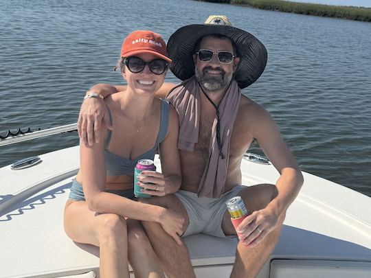 Adventure awaits on our 24' Robalo Center Console in Folly Beach, South Carolina