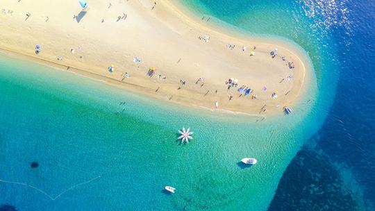 Island Brac - Golden Horn & Pucisca Private Speedboat Tour from Split