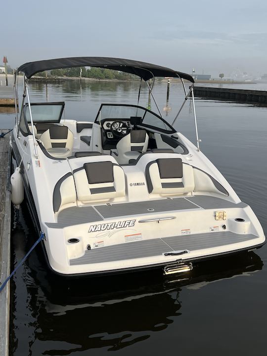 2022 Yamaha Jet Boat SX210 at Alafia River