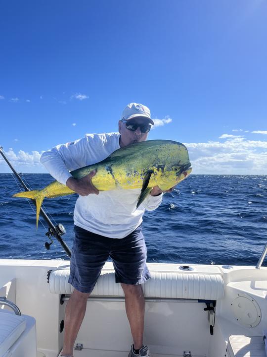 Pêche, croisière ou plongée avec tuba sur le Robalo de 25 pieds à Palm Beach