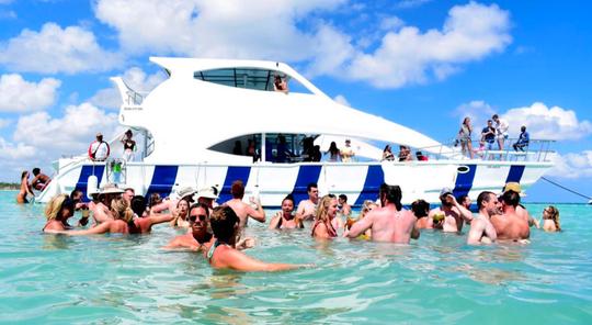 😎 BARCO DE FESTA EXCLUSIVO PARA ADULTOS COM BEBIDAS, LANCHES, BAR DE AREIA, SNORKEL E MÚSICA ILIMITADOS 🥳