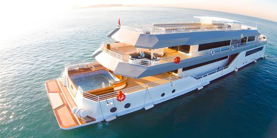 Eco Friendly Luxury Yacht Charter in UAE ABU DHABI