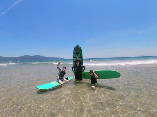 Location de planches de surf sur la plage de My Khe