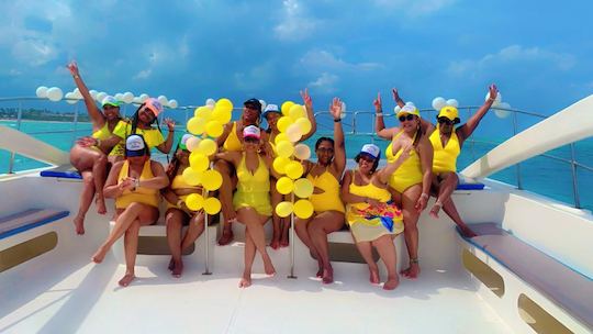 4Hours🎊Birthday-Bachelorette luxury private Boat🛥️🏝️🍾 PARTY in Punta Cana