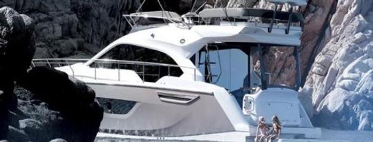 Sessa 47 Fly Motor Yacht Rental in Cote d'Azur, France 