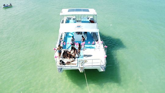 Best 2025 🏆🎉 Slide Catamaran for Party in Punta Cana🏆🎉