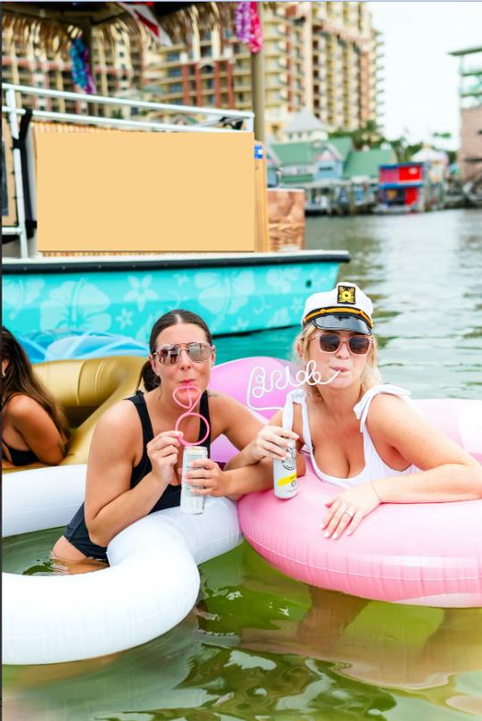 Bachelorettes Exclusively! Tiki boat to Crab Island up to 18 ppl