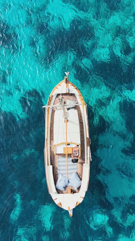 Mykonos Morning Cruise On A Private Traditional Wooden Boat