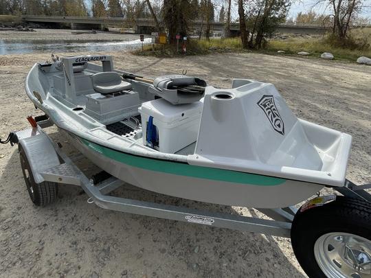 ClackaCraft Headhunter Skiff Rental in Missoula, Montana