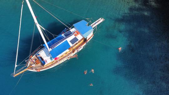 Bodrum Private Boat Tour Aboard Gulet 48' Yacht