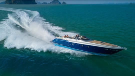 ¡Yate a motor Giolmarine Imago 48 para un viaje diario a la costa de Amalfi!