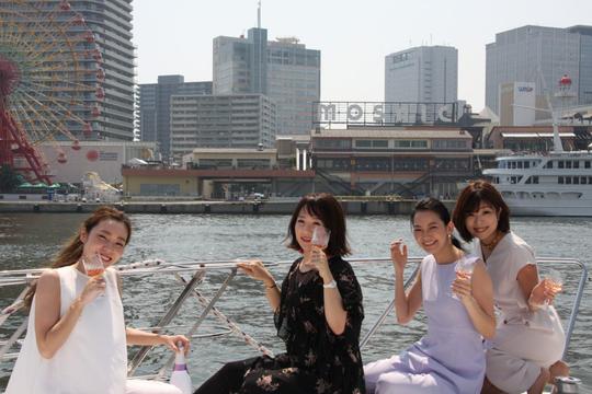 Captained Charter on a 46ft Yacht in Nishinomiya, KOBE!! Enjoy parties or dates.