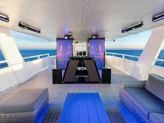 Party yacht Ibiza private charter 