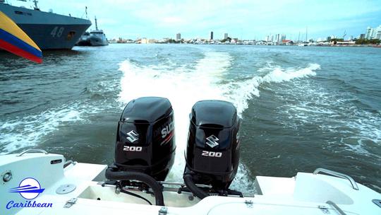 Spectacular 34’ speed boat in cartagena