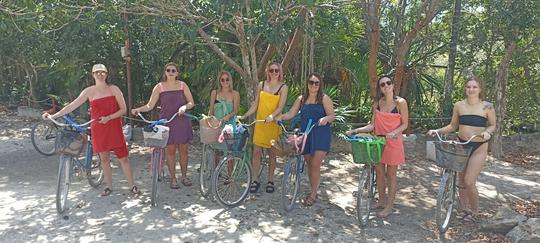 Cenotes en bicicleta y cocina al estilo maya en la Riviera Maya