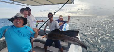 Location de pêche en bateau Todomar 38' à Panama City, Panama 