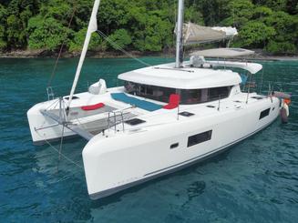 Lagoa de catamarã de luxo de 42 pés na Costa Rica 