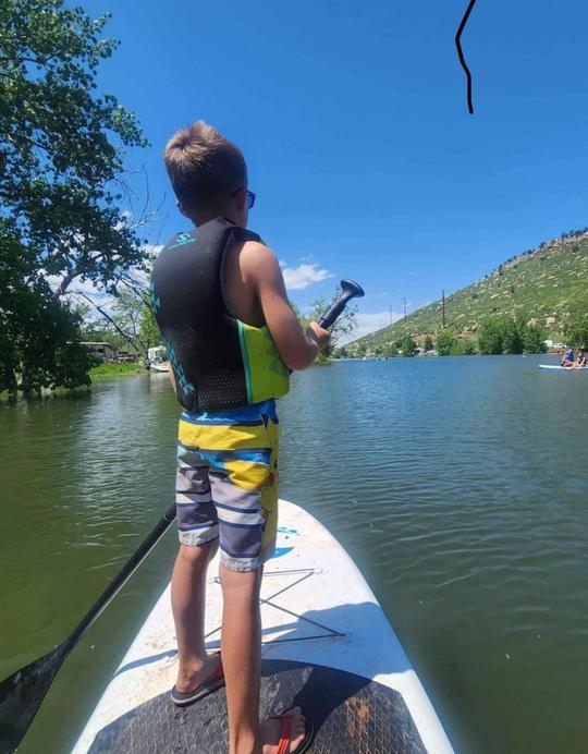 Paddleboards and Kayaks at Horsetooth in Fort Collins, Colorado