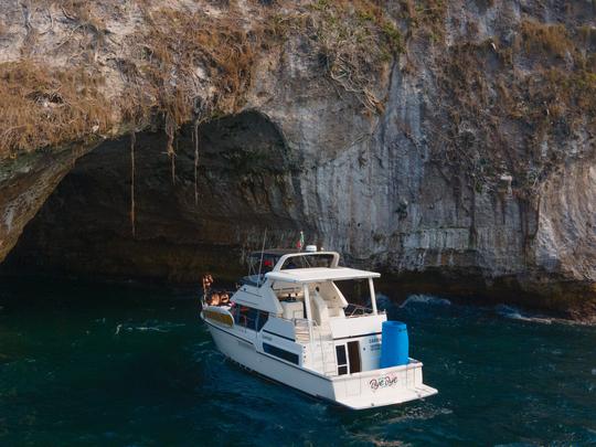 TCHAU TCHAU | Iate Clasic Carver de 39 pés para sua escapada no Pacífico em PV.