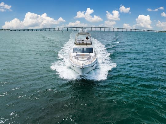 60ft Luxury 2 Story Yacht for Rent in Miami Beach, Florida