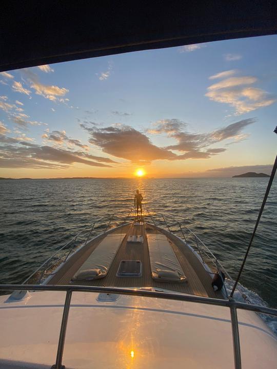 45ft Marés Fun Motor Yacht rental in Buzios, Rio de Janeiro, Brazil