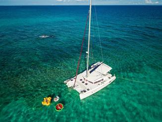 Catamaran Lagoon Riviera Maya, Tulum de 42 pés, refeições e bebidas incluídas