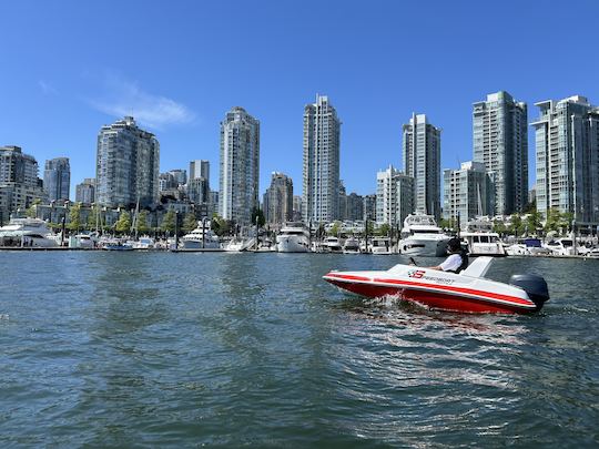 Speedboat Rentals in the heart of Downtown Vancouver