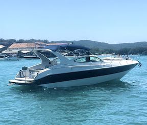 34ft Real Dandara Motor Yacht Rental in Arraial do Cabo, Rio de Janeiro, Brazil